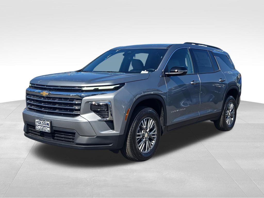 Sterling Gray Metallic 2026 Chevrolet Traverse SUV / Crossover Front-Wheel Drive 8-Speed Automatic