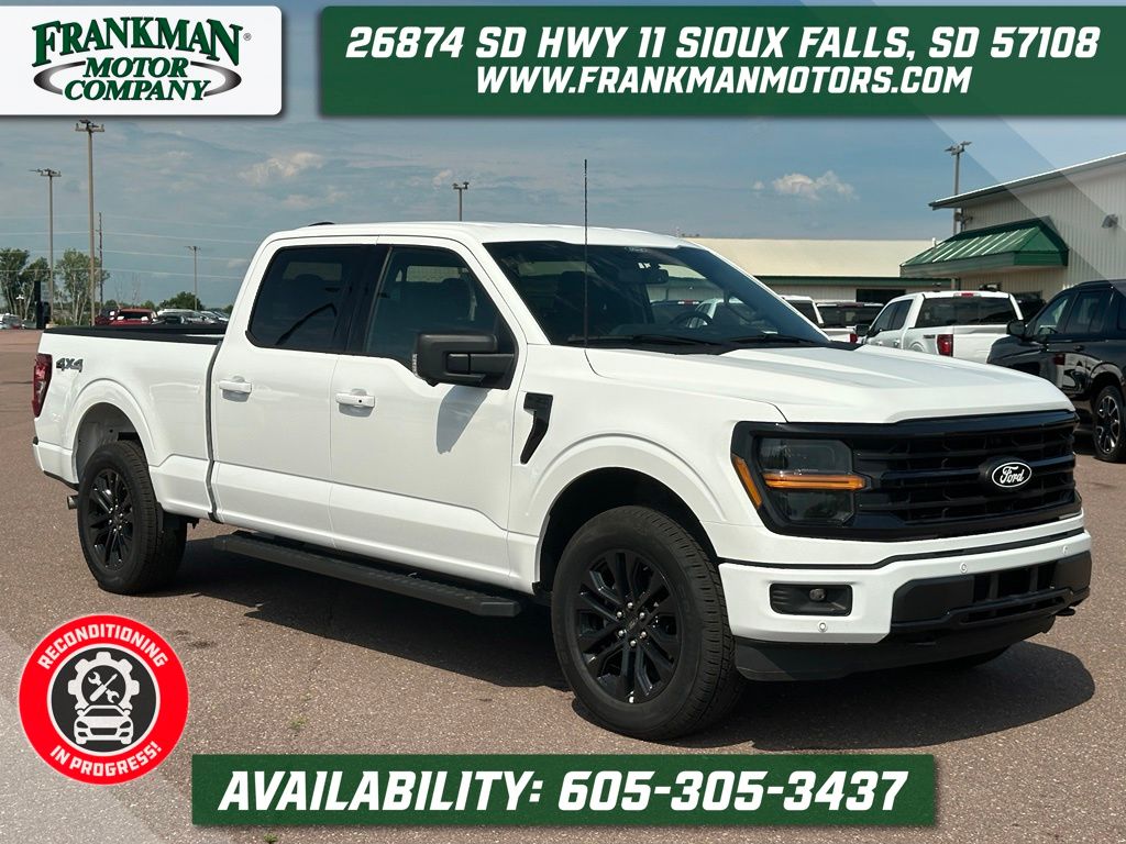 Oxford White 2025 Ford F-150 Pickup Truck Four-Wheel Drive Automatic