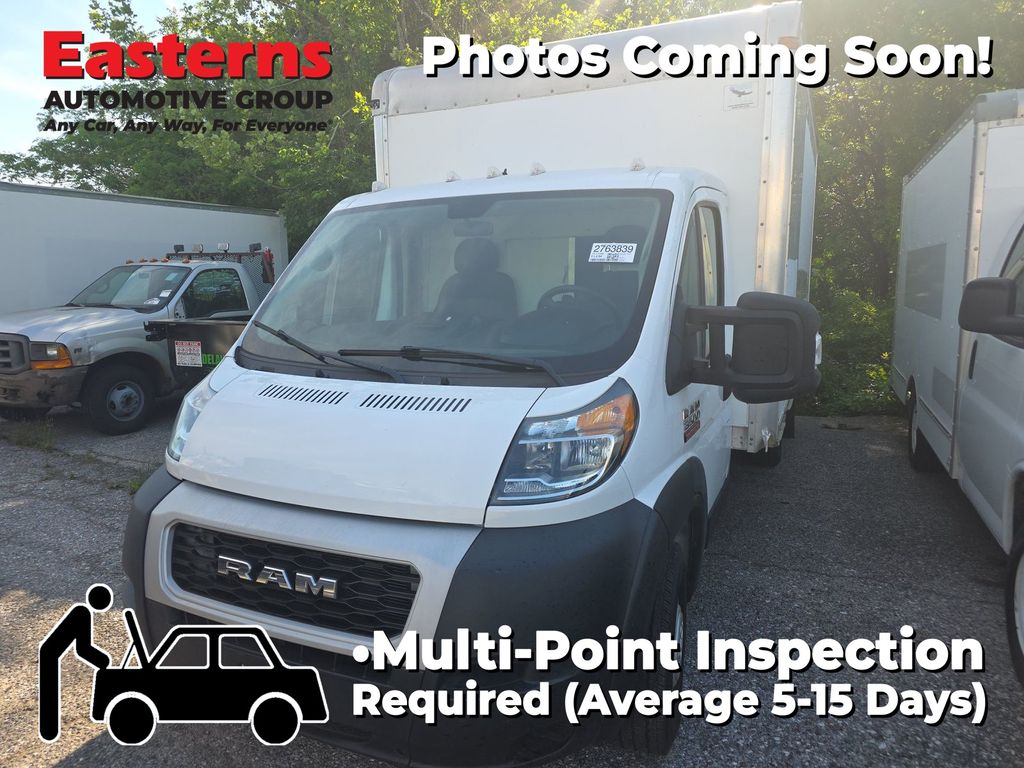 Bright White Clearcoat 2020 RAM ProMaster Chassis Pickup Truck Front-Wheel Drive 6-Speed Automatic