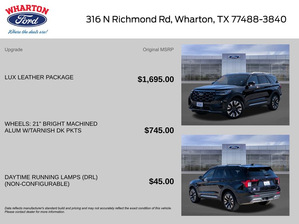 2025 Ford Explorer Platinum - 1