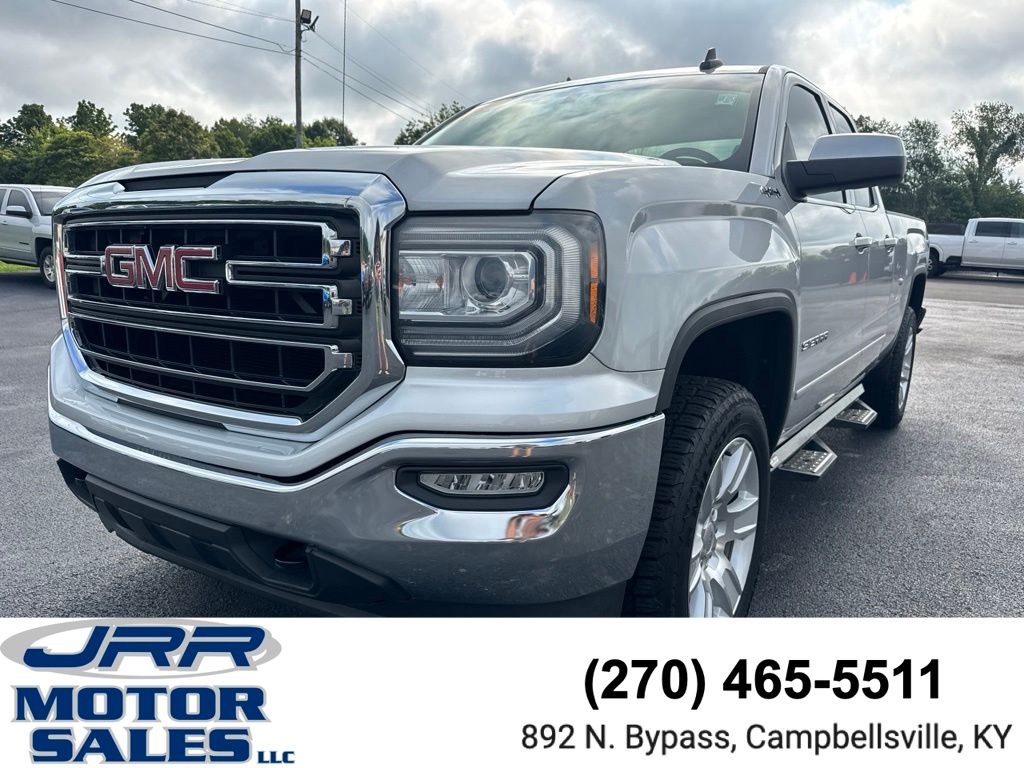 Quicksilver Metallic 2016 GMC Sierra 1500 Pickup Truck Four-Wheel Drive 6-Speed Automatic Overdrive