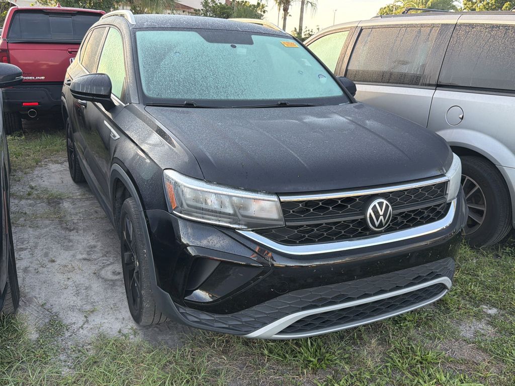 used 2022 Volkswagen Taos car, priced at $19,391