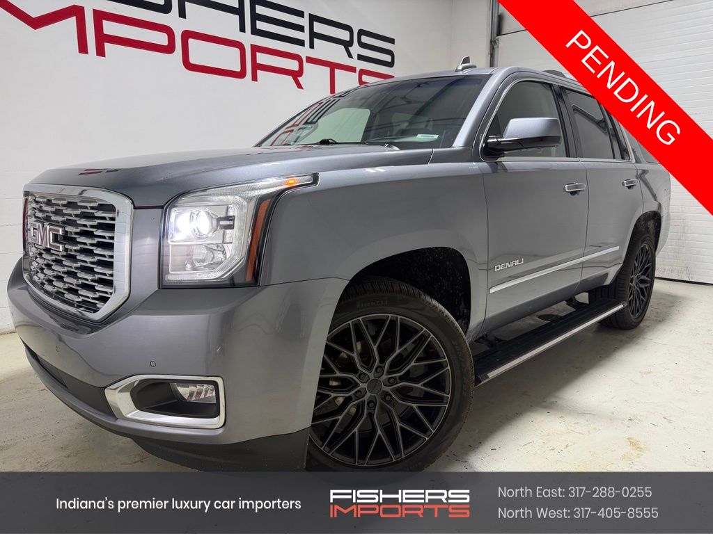 Gray (Satin Steel Metallic) 2019 GMC Yukon SUV / Crossover Four-Wheel Drive