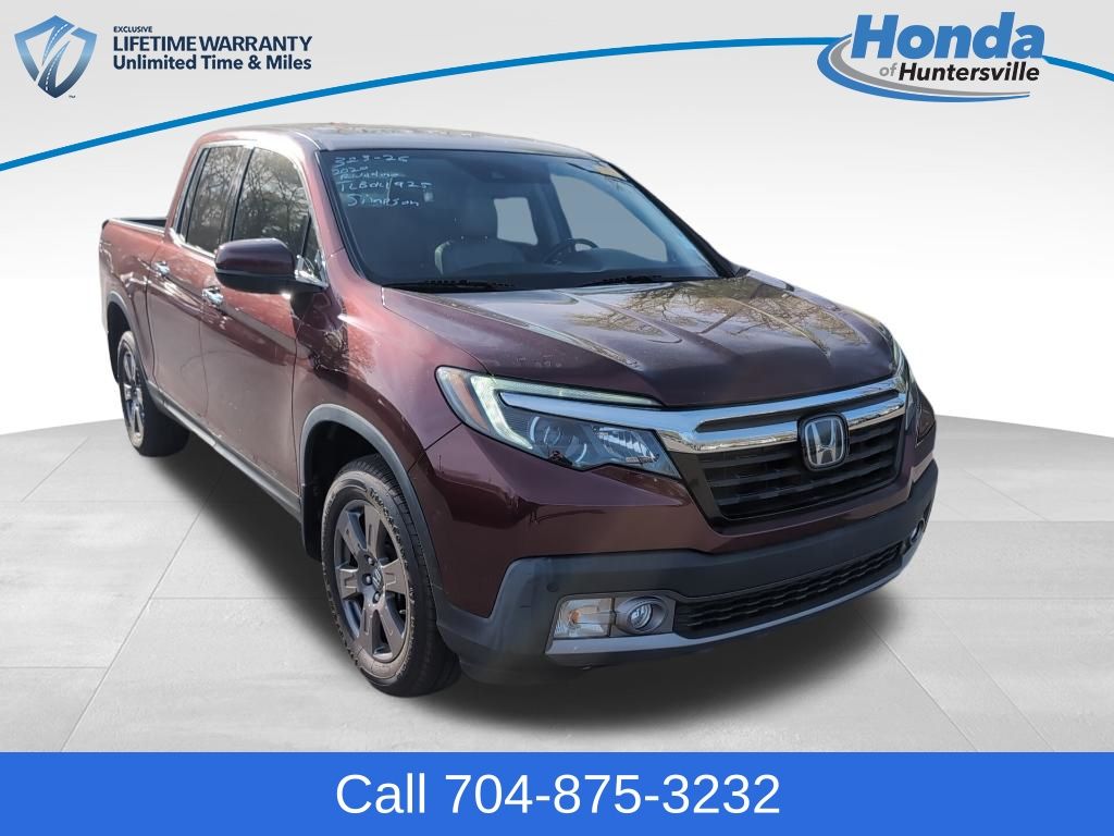 Red (Maroon) 2020 Honda Ridgeline RTL-E AWD Pickup Truck All-Wheel Drive 9-Speed Automatic