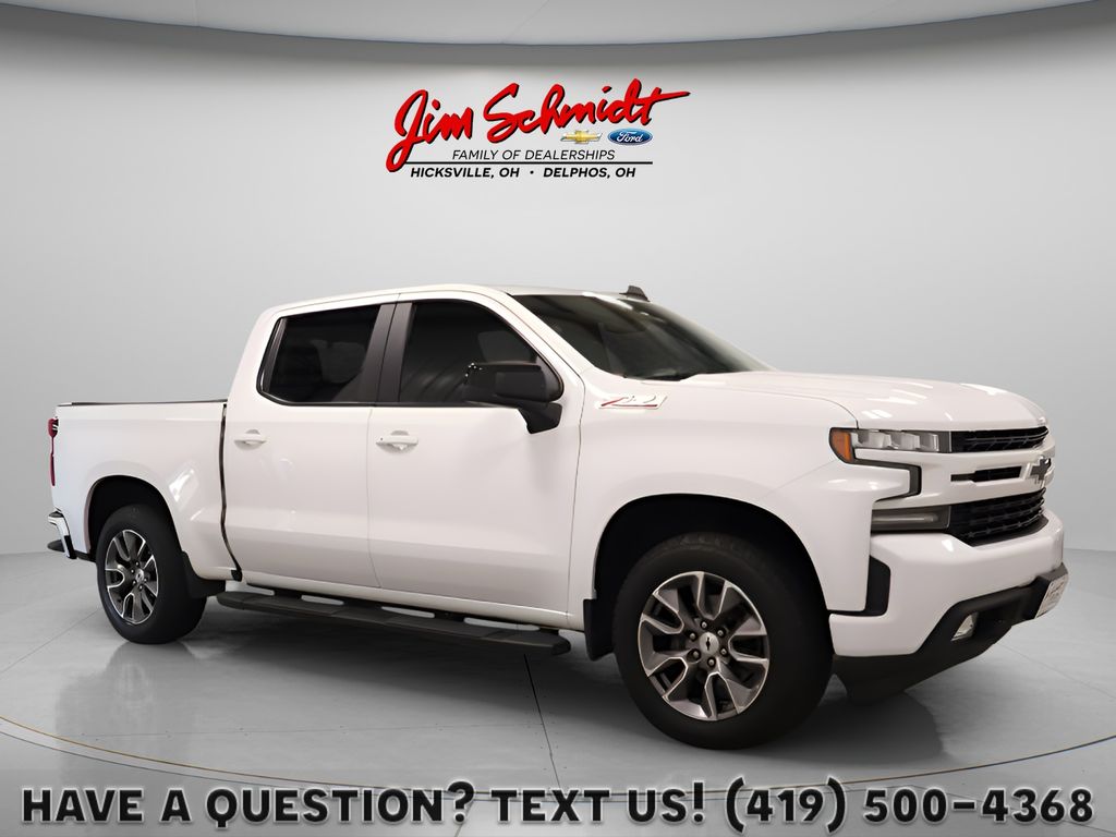 Summit White 2022 Chevrolet Silverado 1500 Pickup Truck Four-Wheel Drive 8-Speed Automatic