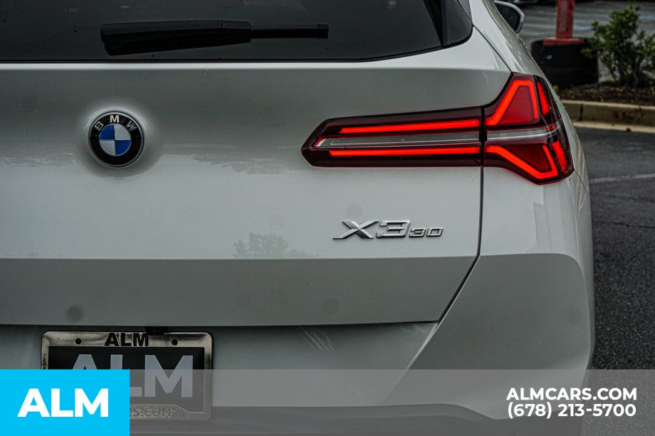 Used 2025 White BMW 30 xDrive image 13