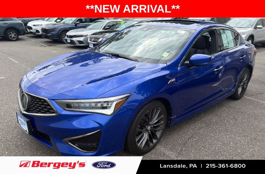 Apex Blue Pearl 2021 Acura ILX Sedan Front-Wheel Drive 8-Speed Dual Clutch