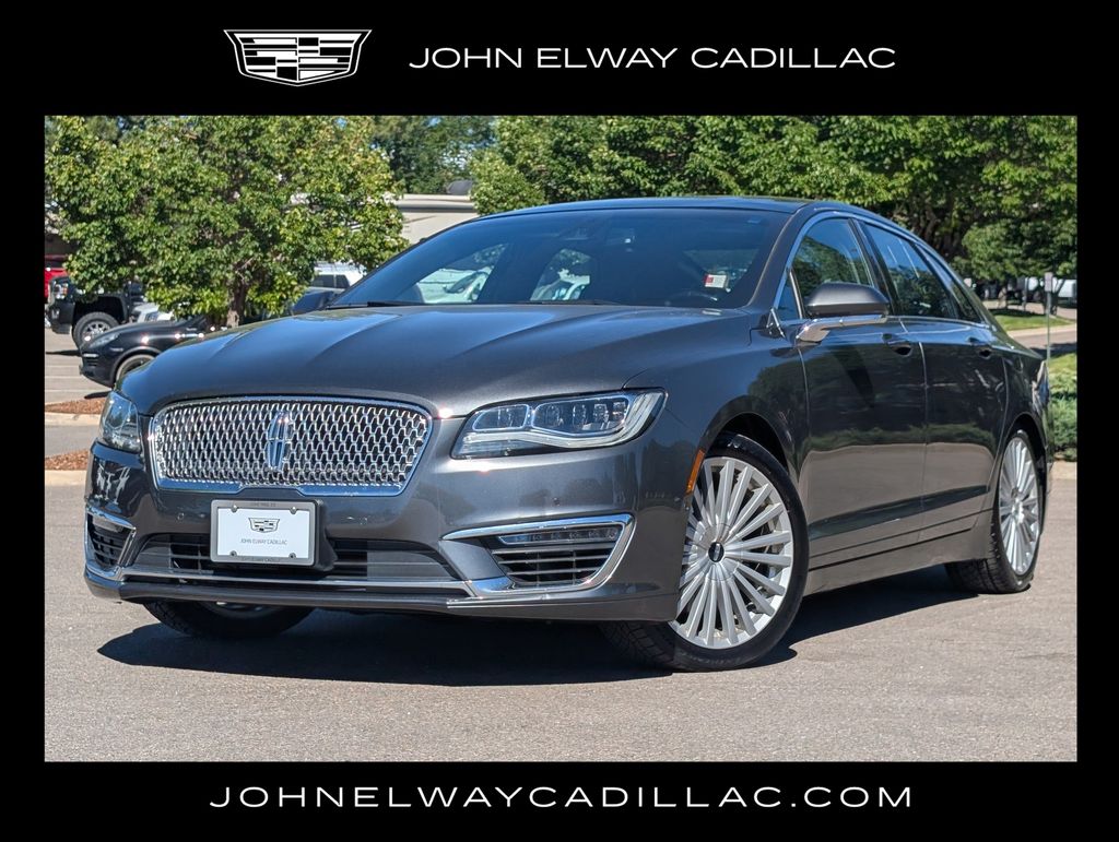 Magnetic Gray Metallic 2017 Lincoln MKZ Reserve AWD Sedan All-Wheel Drive 6-Speed Automatic