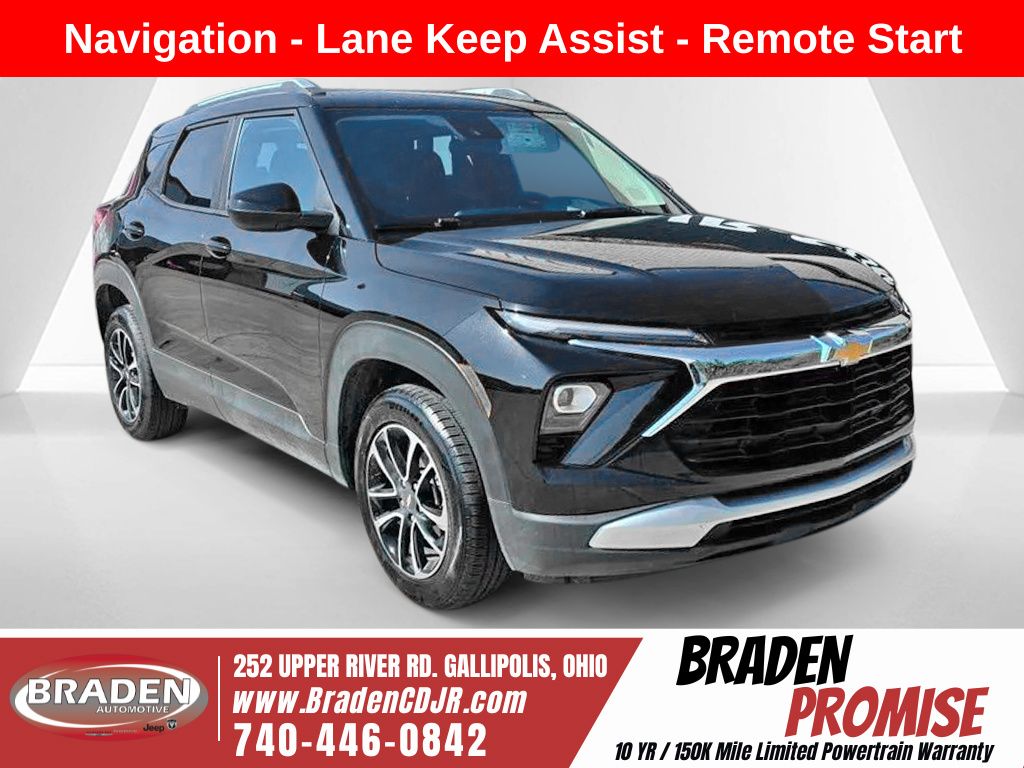 Mosaic Black Metallic 2025 Chevrolet Trailblazer SUV / Crossover Front-Wheel Drive Continuously Variable Transmission