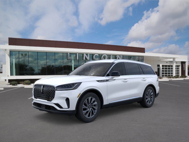 Pristine White Metallic Tri-Coat 2026 Lincoln Aviator Premiere RWD SUV / Crossover Rear-Wheel Drive Automatic