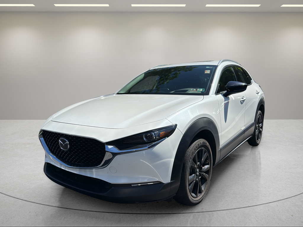 2023 Mazda CX-30 2.5 Turbo Premium Package White at Rochrich Mazda