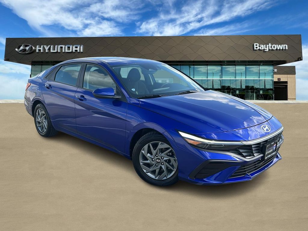 2024 Hyundai Elantra SEL Blue at Baytown Hyundai