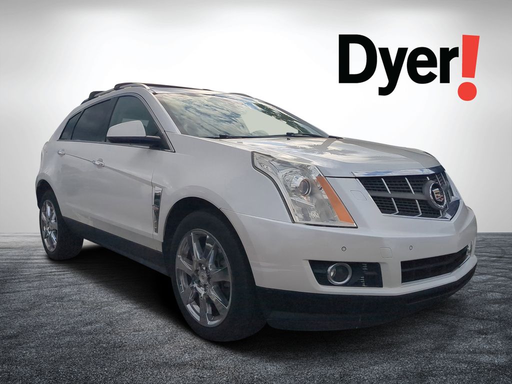 Gray (Platinum Ice Tricoat) 2012 Cadillac SRX Performance FWD SUV / Crossover Front-Wheel Drive 6-Speed Automatic