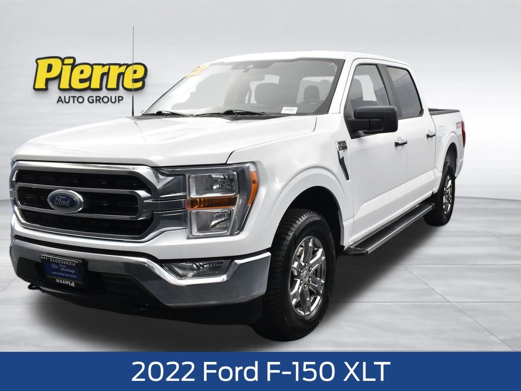 Oxford White 2022 Ford F-150 Pickup Truck Four-Wheel Drive Automatic