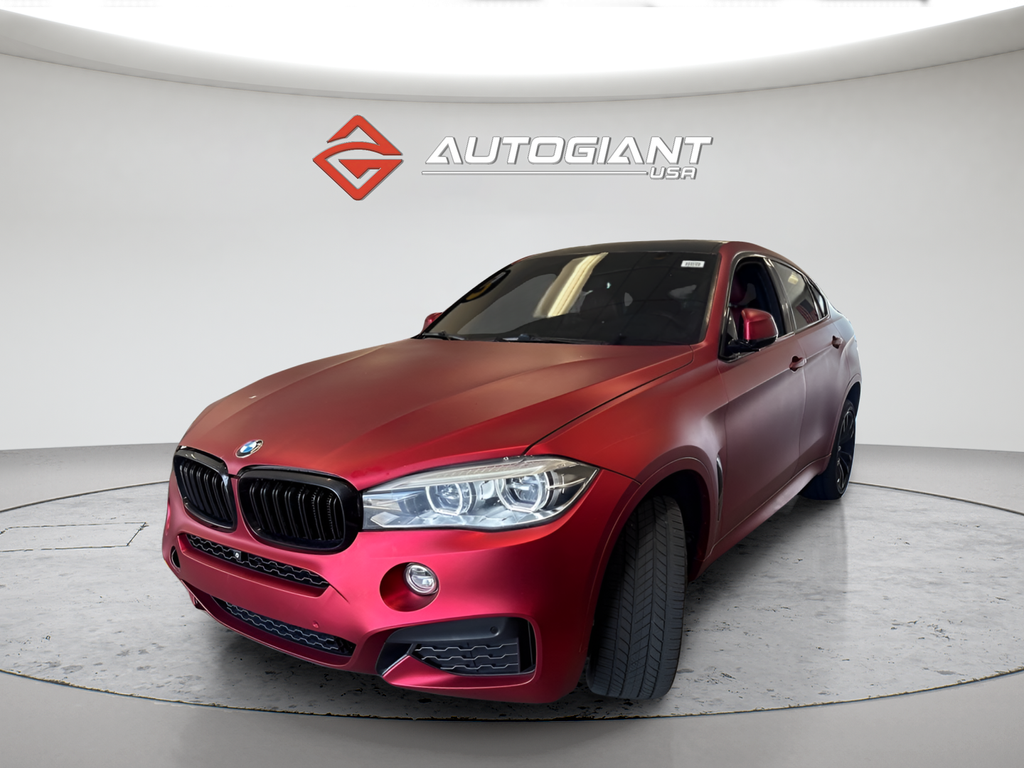 Space Gray Metallic 2017 BMW X6 SUV / Crossover All-Wheel Drive 8-Speed Automatic