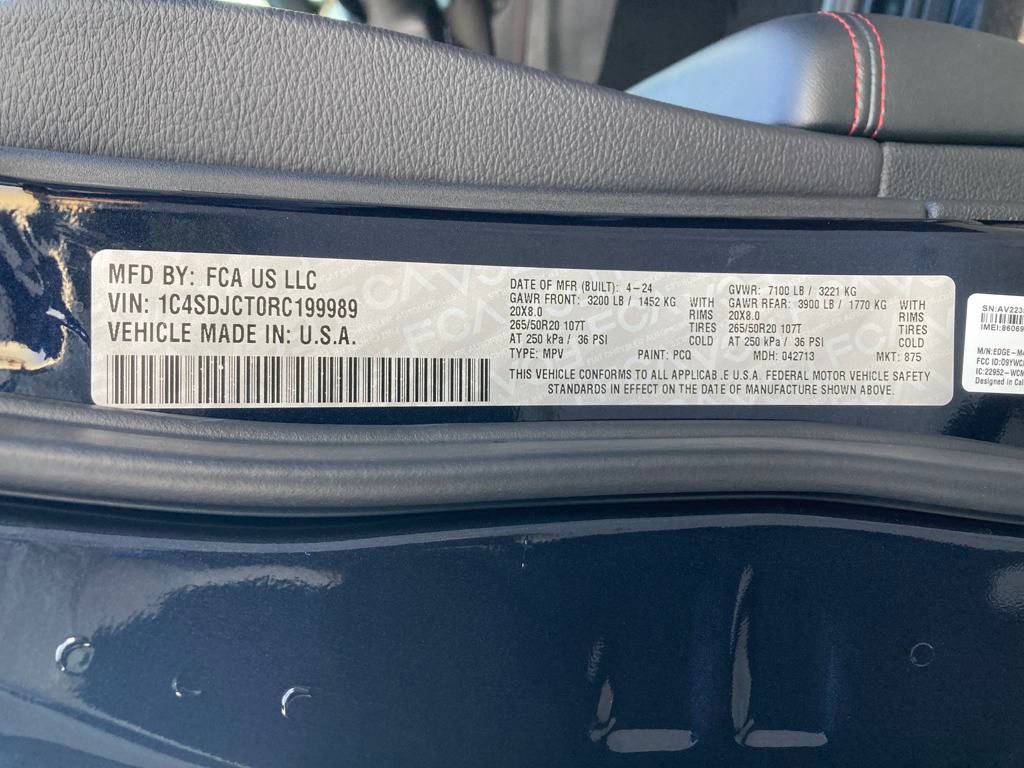 New 2024 Blue Dodge R/T image 30