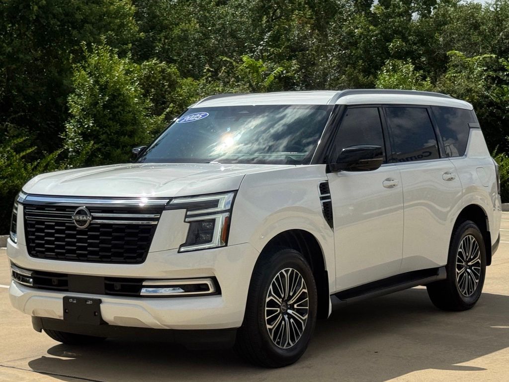 2025 Nissan Armada SL White at Central Houston Nissan