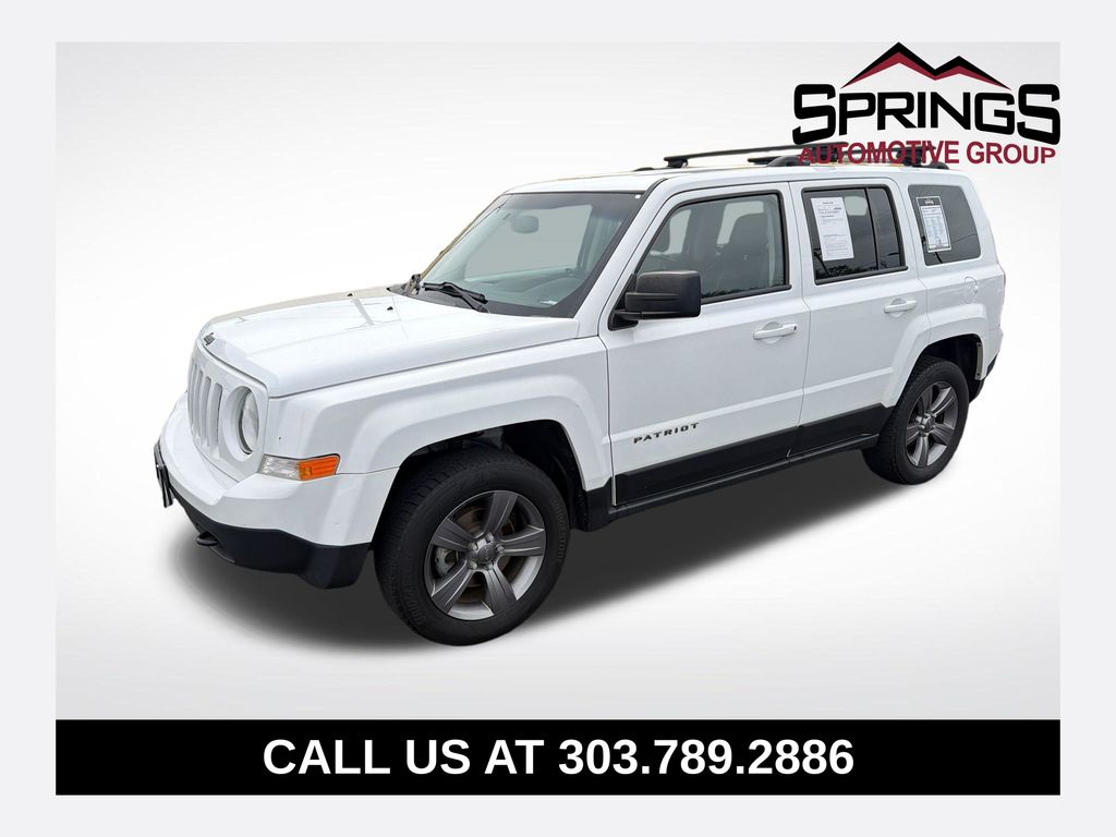 Bright White Clearcoat 2016 Jeep Patriot SUV / Crossover Four-Wheel Drive 6-Speed Automatic