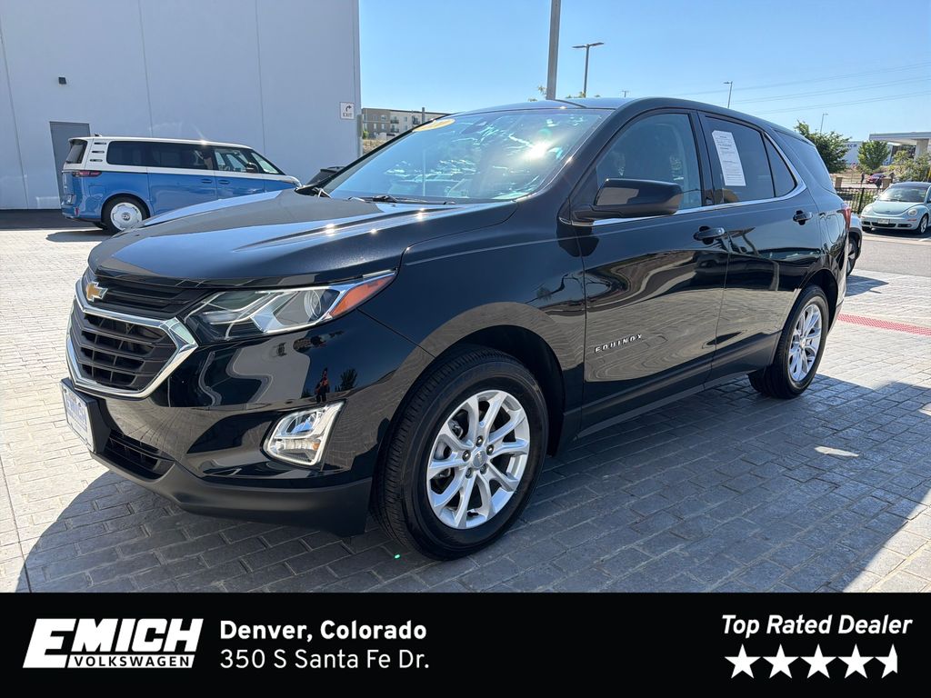 Black Metallic 2020 Chevrolet Equinox SUV / Crossover Four-Wheel Drive 6-Speed Automatic Overdrive