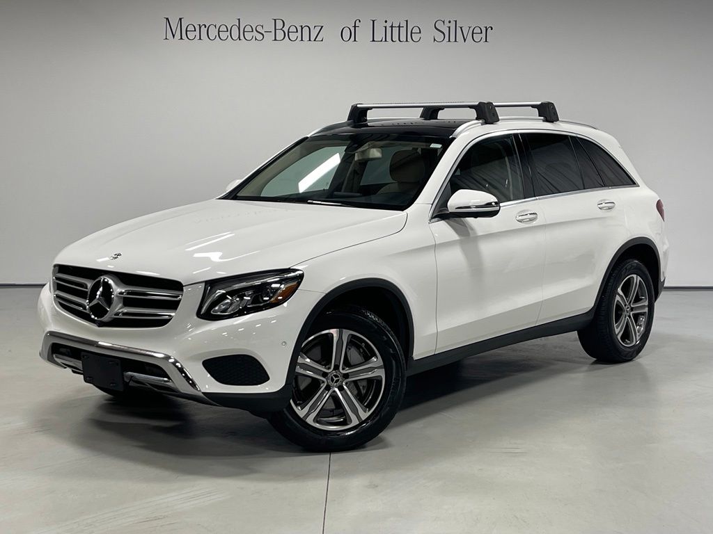 White 2018 Mercedes-Benz GLC SUV / Crossover Rear-Wheel Drive 9-Speed Automatic
