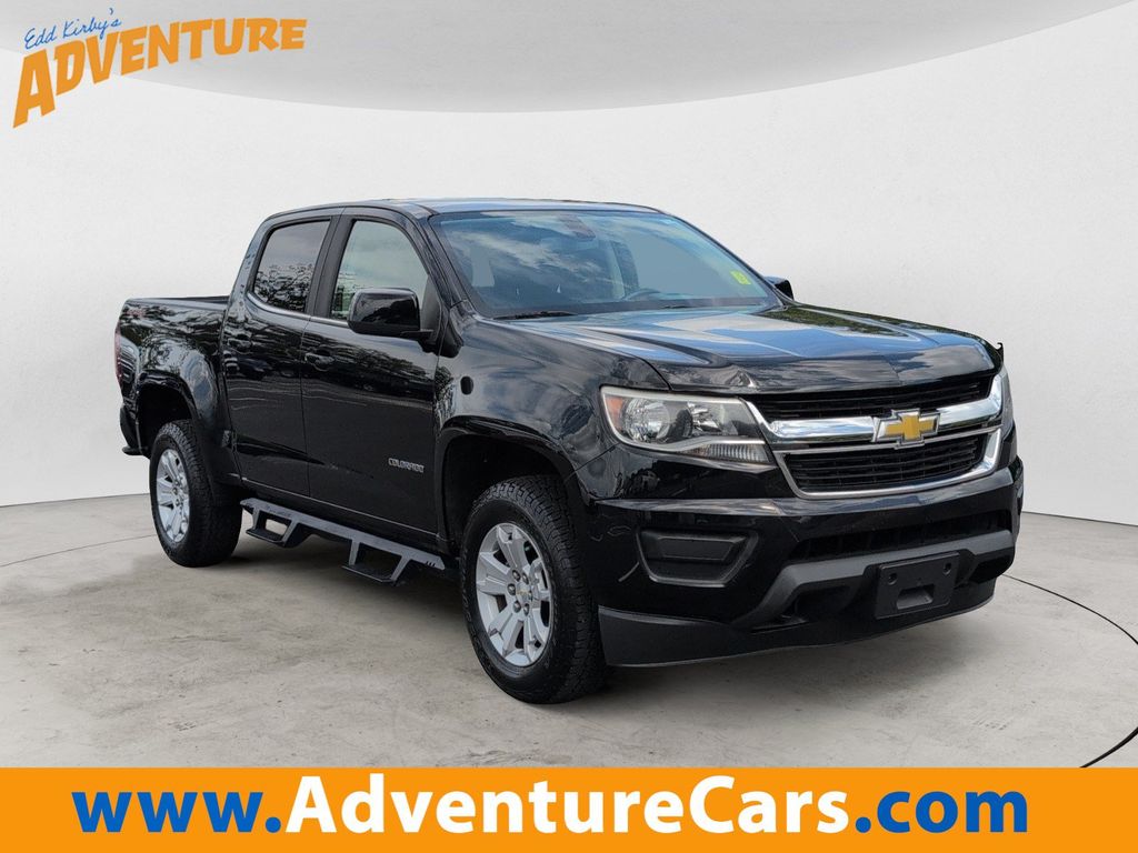 Black 2018 Chevrolet Colorado Pickup Truck Four-Wheel Drive 8-Speed Automatic