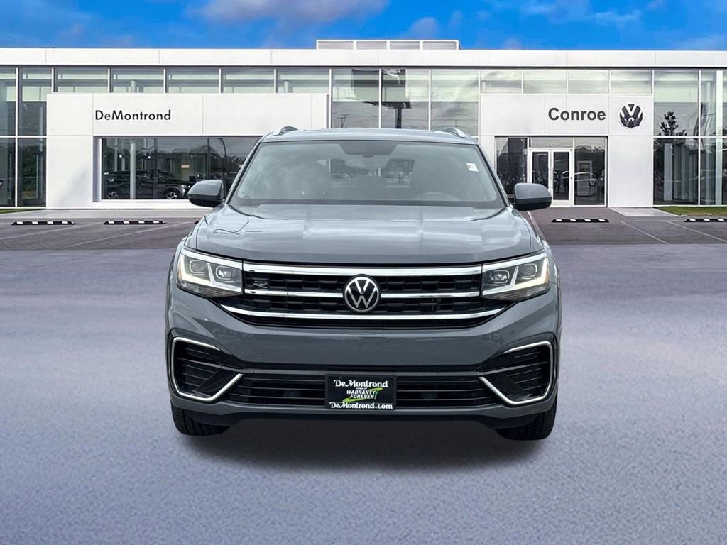2021 Volkswagen Atlas Cross Sport 3.6L V6 SE w/Technology R-Line Gray at Community Toyota
