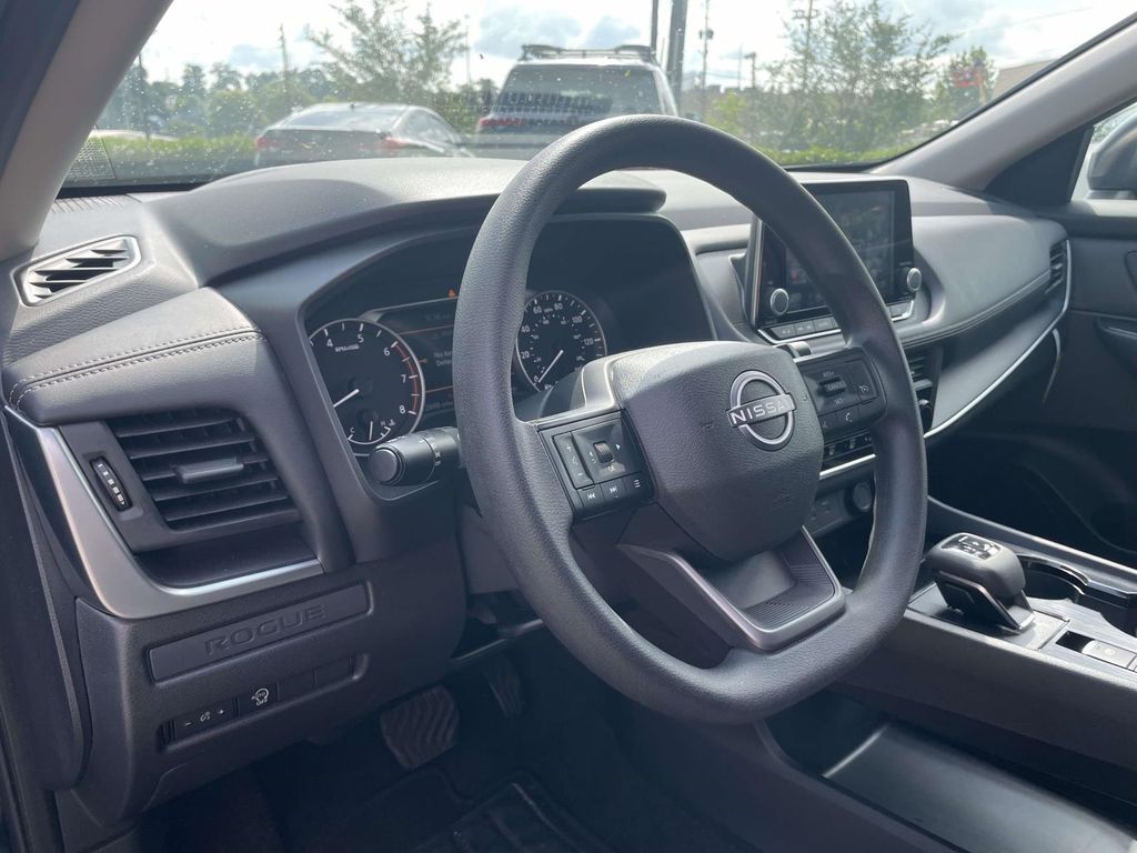 2025 Super Black Nissan Rogue S FWD SUV