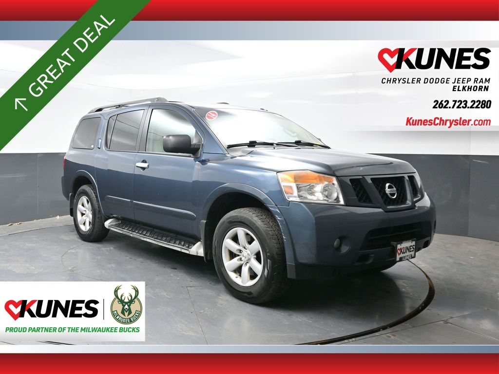 Gray (Graphite Blue) 2014 Nissan Armada SUV / Crossover Four-Wheel Drive 5-Speed Automatic Overdrive