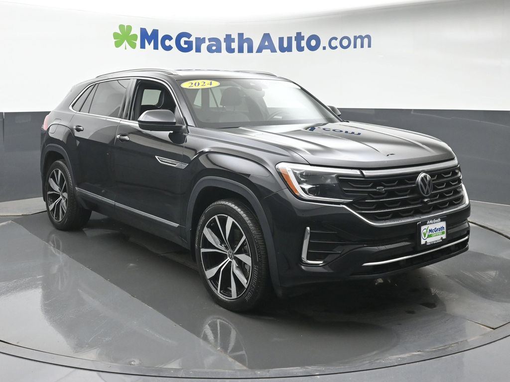 Certified Used 2024 Black Volkswagen 2.0T SEL Premium R-Line image 2
