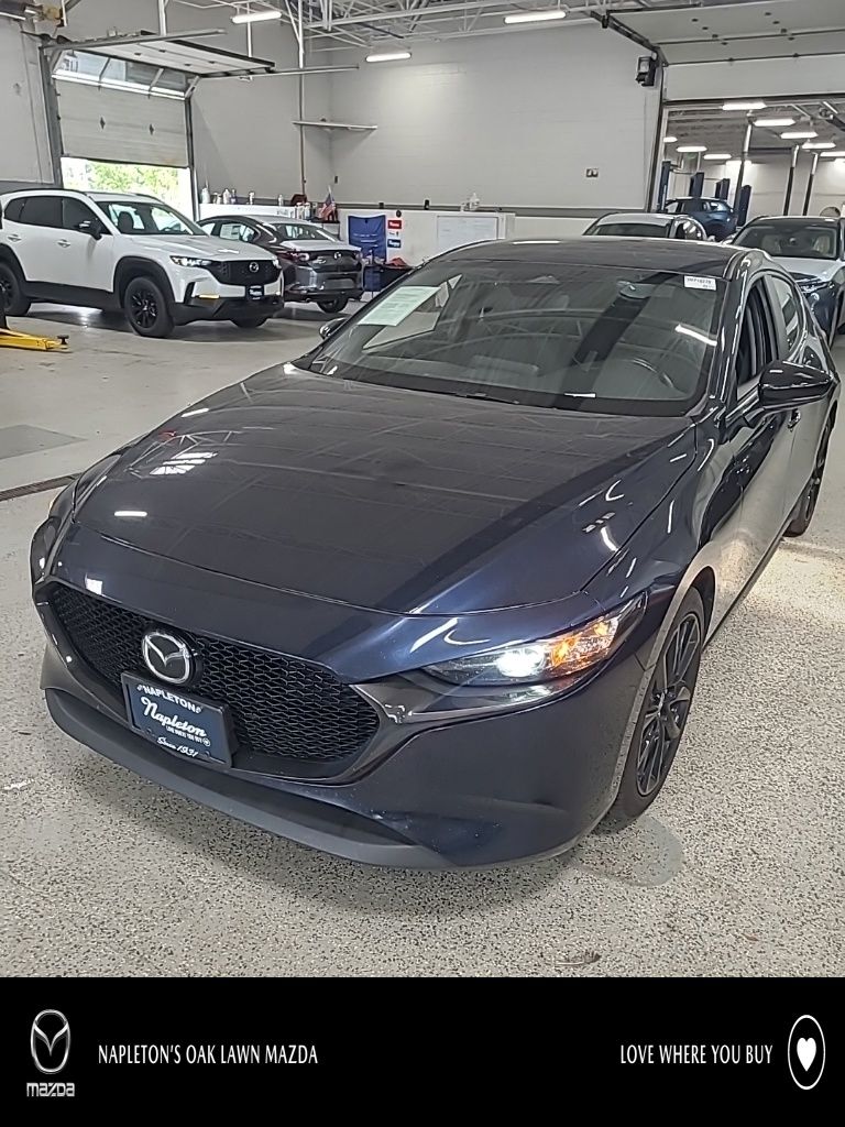 Deep Crystal Blue Mica 2025 Mazda MAZDA3 Hatchback Front-Wheel Drive 6-Speed Automatic