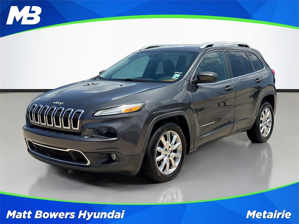2015 Jeep Cherokee Gris (Granite Crystal Metallic Clearcoat) SUV/Crossover Tracción delantera 9 velocidades Automática