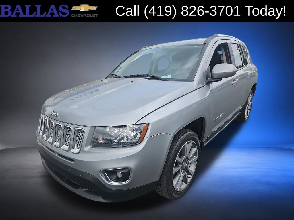 Silver 2017 Jeep Compass SUV / Crossover Four-Wheel Drive 6-Speed Automatic