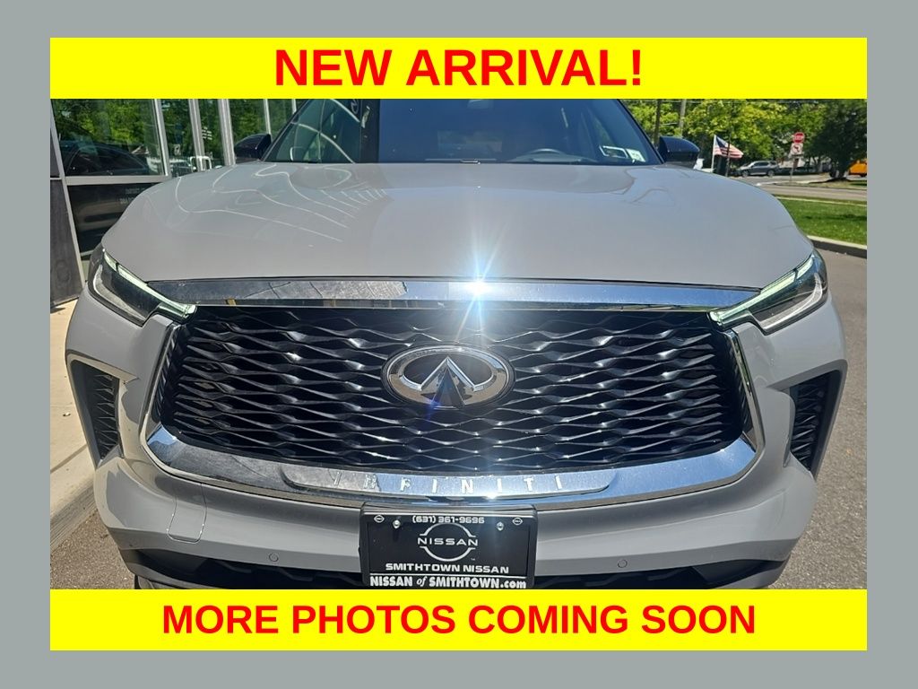 Harbor Gray/Obsidian Black 2025 INFINITI QX60 SUV / Crossover All-Wheel Drive 9-Speed Automatic