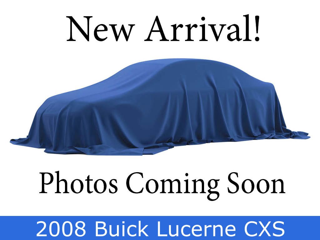 White Diamond Tricoat 2008 Buick Lucerne CXS FWD Sedan Front-Wheel Drive 4-Speed Automatic
