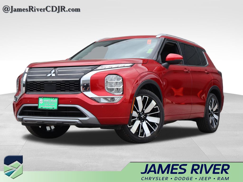Red Diamond 2025 Mitsubishi Outlander SEL FWD SUV / Crossover Front-Wheel Drive Continuously Variable Transmission