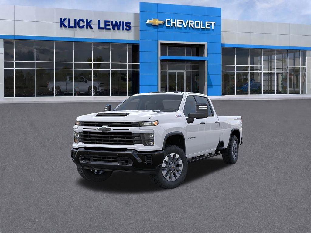 2026 Chevrolet Silverado 2500HD Custom White at Klick Lewis Buick Chevrolet
