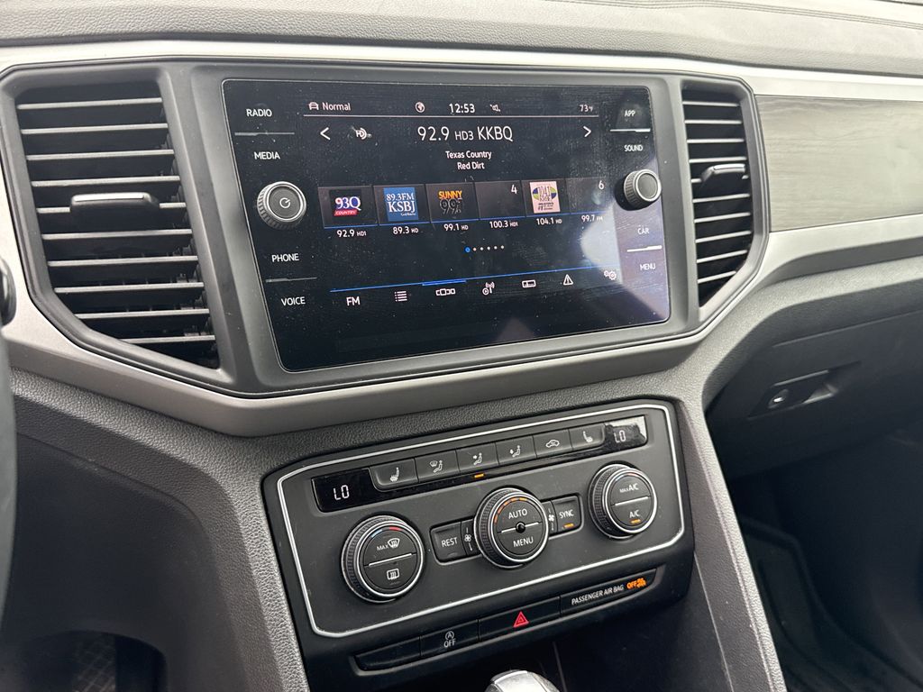 2021 Volkswagen Atlas 3.6L V6 SE w/Technology White at Wharton Chevrolet GMC