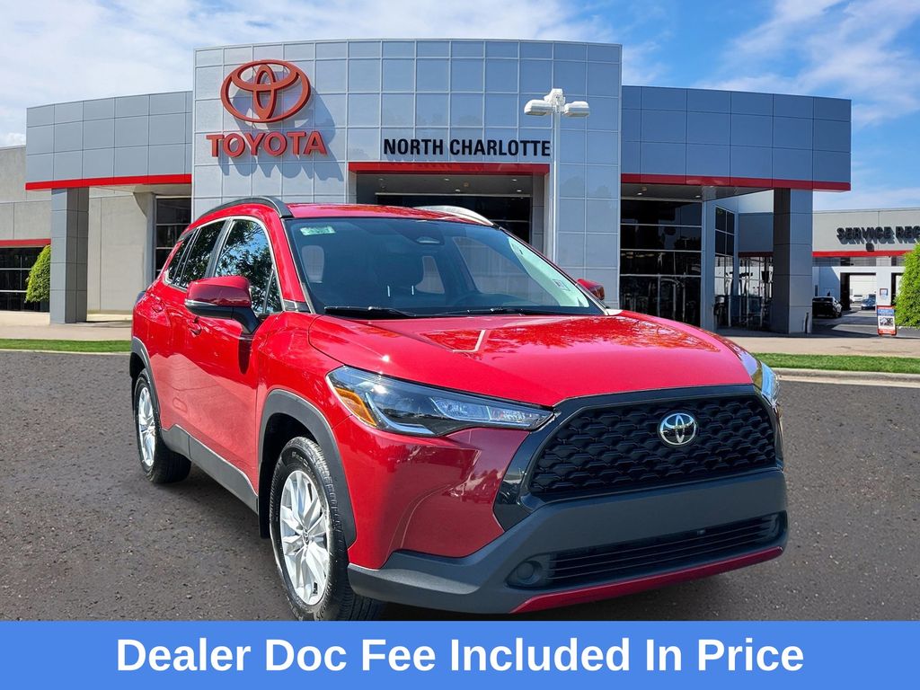 Barcelona Red Metallic 2024 Toyota Corolla Cross SUV / Crossover All-Wheel Drive Continuously Variable Transmission