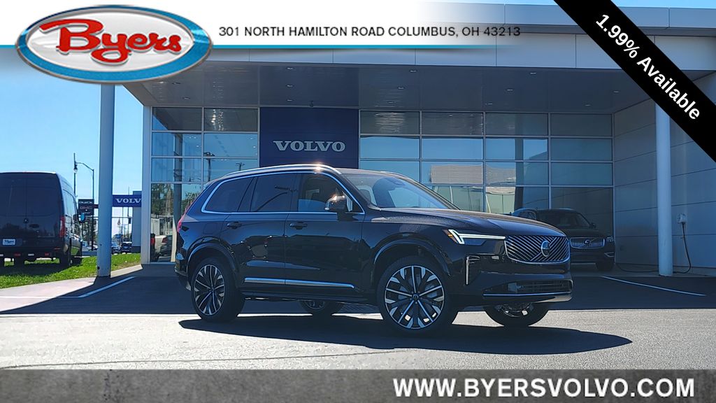 Onyx Black Metallic 2026 Volvo XC90 B6 Plus 7-Passenger AWD SUV / Crossover All-Wheel Drive Automatic
