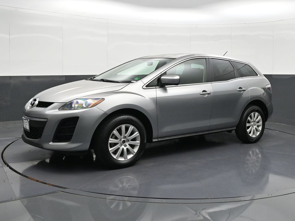 Liquid Silver Metallic 2010 Mazda CX-7 SUV / Crossover Front-Wheel Drive 5-Speed Automatic