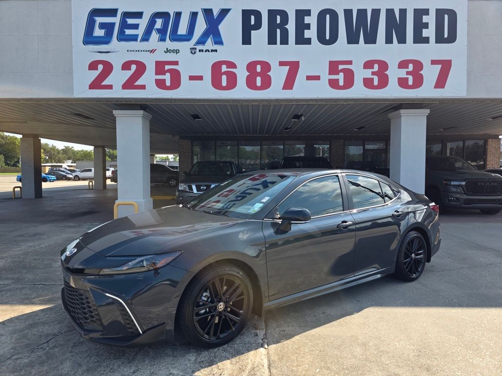 Underground 2025 Toyota Camry Sedan Front-Wheel Drive Continuously Variable Transmission