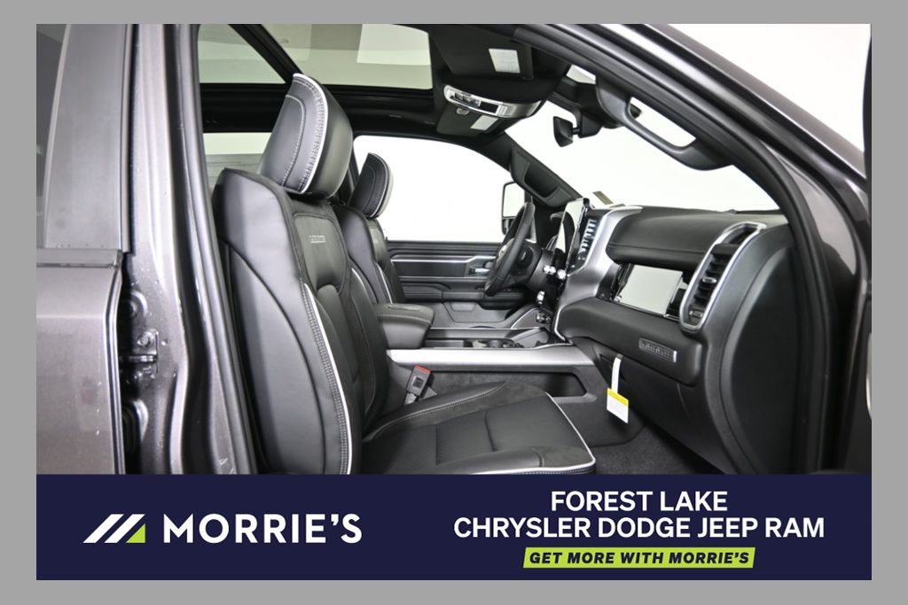 Gray (Granite Crystal Metallic Clearcoat) 2025 RAM 1500 Pickup Truck Four-Wheel Drive 8-Speed Automatic