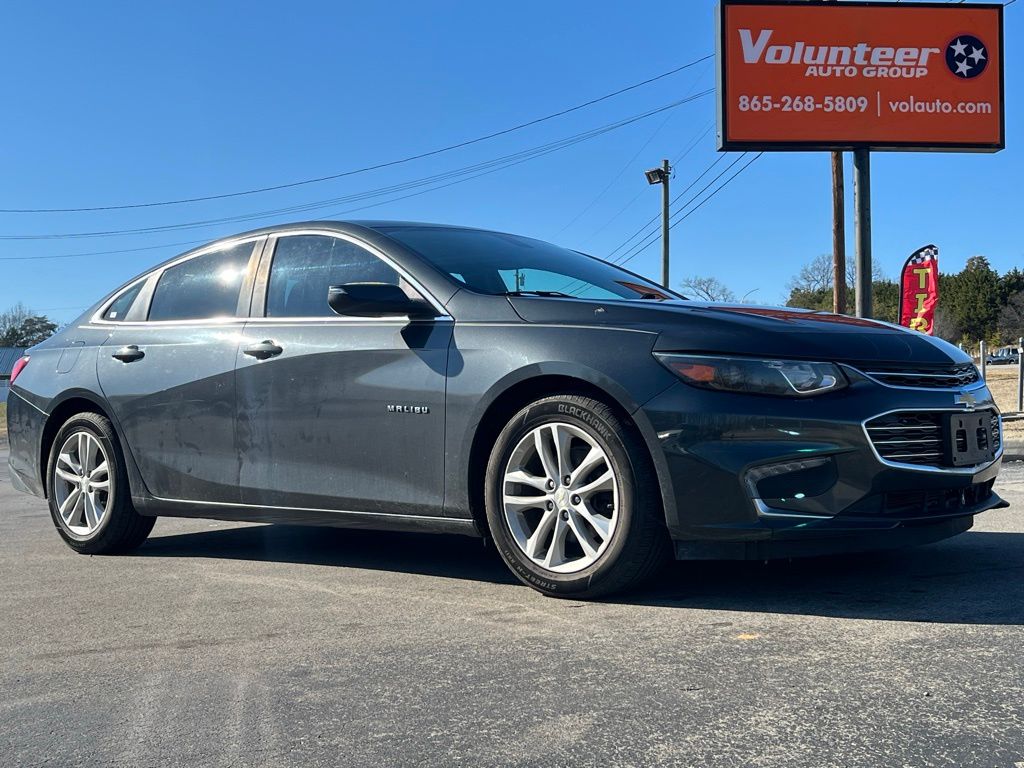 Nightfall Gray Metallic 2016 Chevrolet Malibu 1LT FWD Sedan Front-Wheel Drive 6-Speed Automatic
