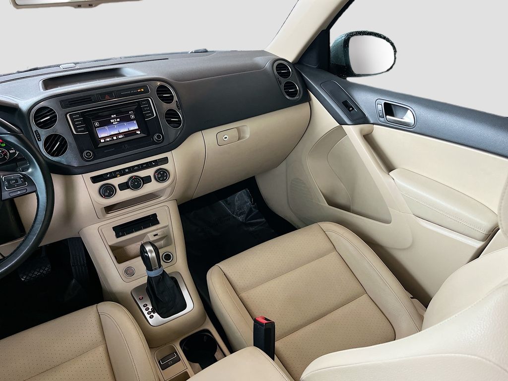 2016 Volkswagen Tiguan S White at Durrett Motor Company