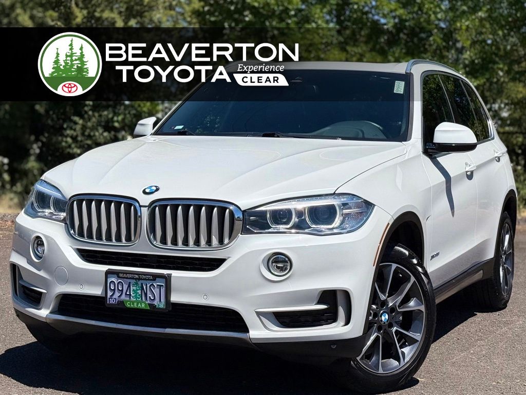 Mineral White Metallic 2018 BMW X5 SUV / Crossover All-Wheel Drive 8-Speed Automatic