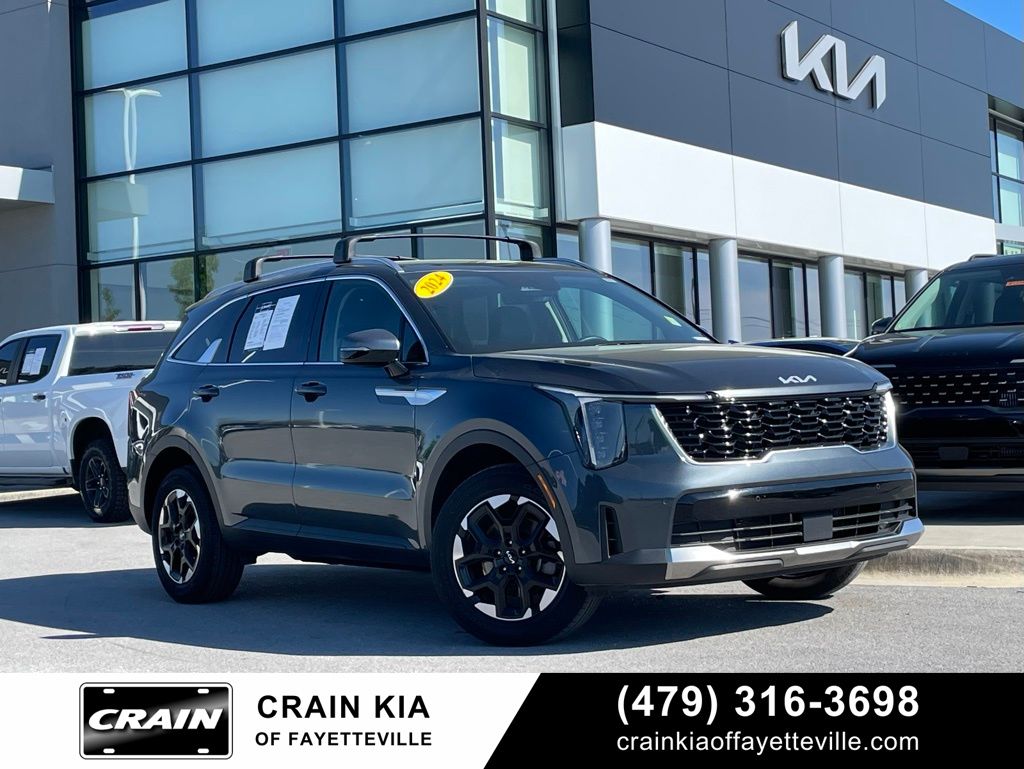Gravity Gray 2024 Kia Sorento S AWD SUV / Crossover All-Wheel Drive 8-Speed Automatic