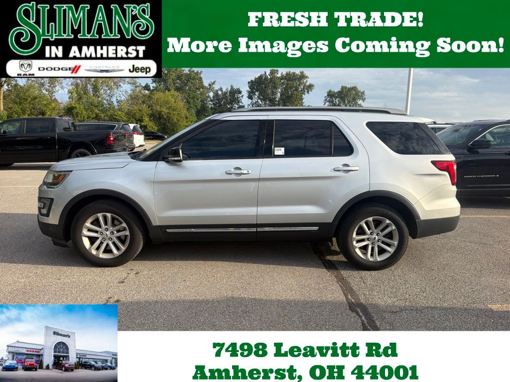 Ingot Silver 2016 Ford Explorer SUV / Crossover Front-Wheel Drive 6-Speed Automatic