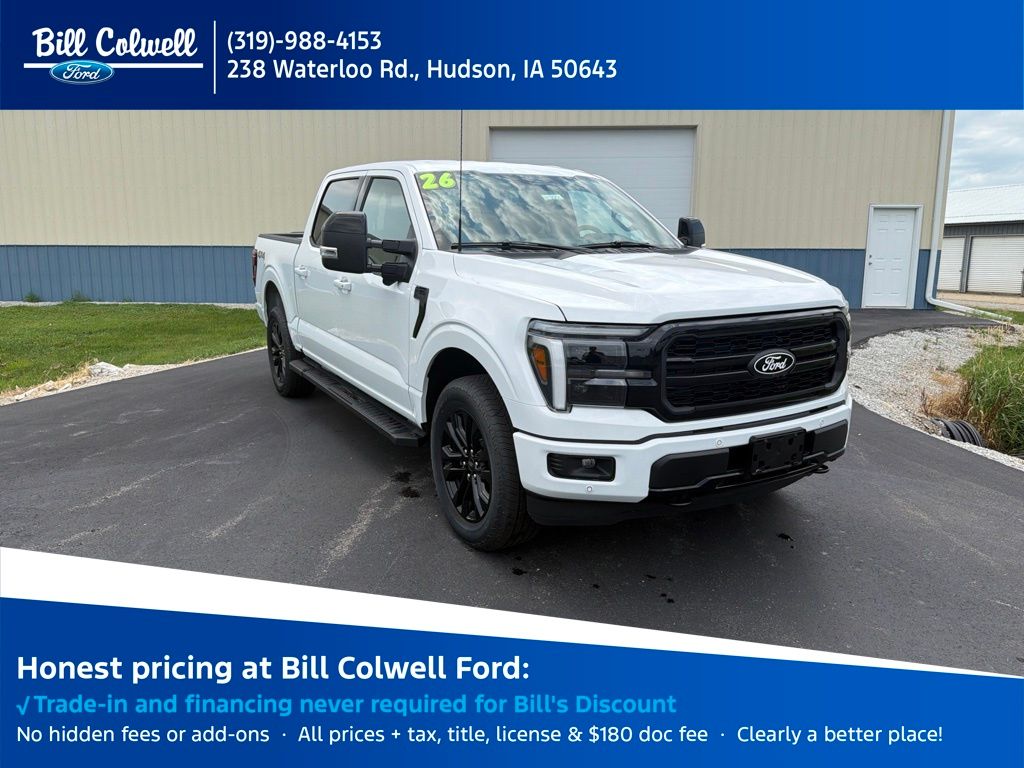 Oxford White 2026 Ford F-150 Pickup Truck Four-Wheel Drive Automatic