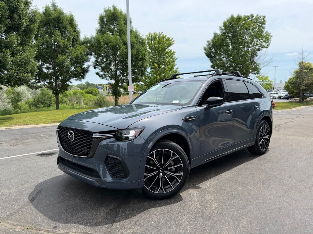 Polymetal Gray Metallic 2025 Mazda CX-70 3.3 Turbo S Premium AWD SUV / Crossover All-Wheel Drive 8-Speed Automatic