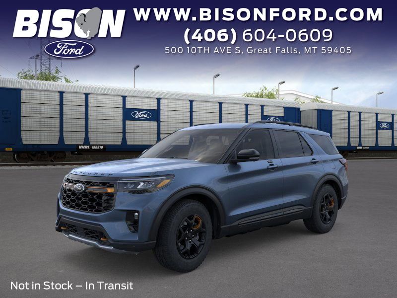 Vapor Blue Metallic 2026 Ford Explorer Tremor AWD SUV / Crossover All-Wheel Drive Automatic